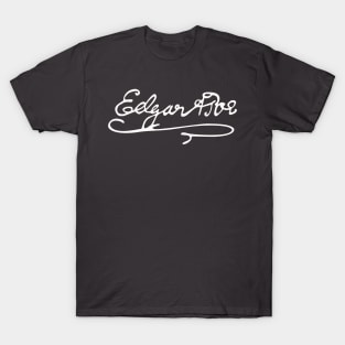 Horror Visionary - Edgar Allan Poe Signature 2 T-Shirt